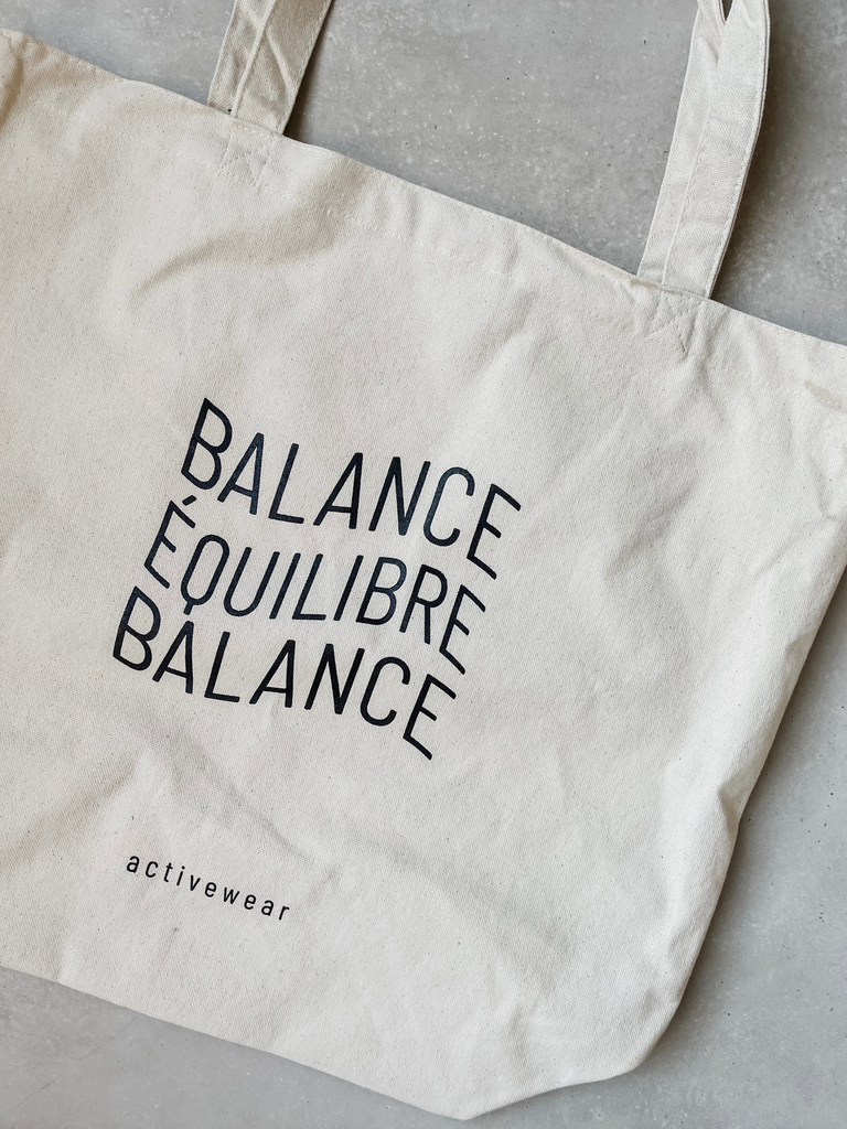 Équilibre tote bag – BALANCE ACTIVEWEAR